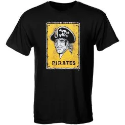 San Diego Padres Store 23 Soft As A Grape Pittsburgh Pirates Youth Cooperstown T-Shirt - Black