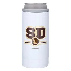Logo Brands San Diego Padres 12oz. Letterman Slim Can Cooler
