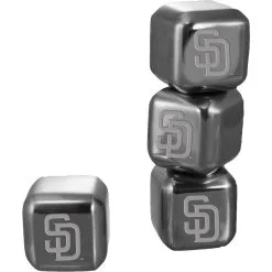 The Memory Company San Diego Padres Stainless Steel Ice Cubes 6-Piece Set